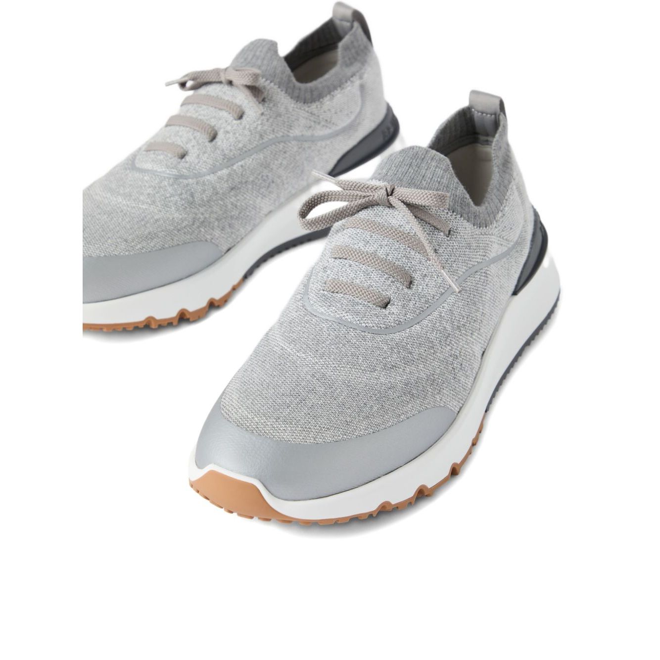 Brunello Cucinelli Techno cotton knit runners