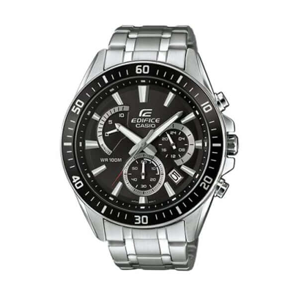 CASIO EDIFICE Mod. RETROGRADE CHRONOGRAPH XL - BLACK WATCHES