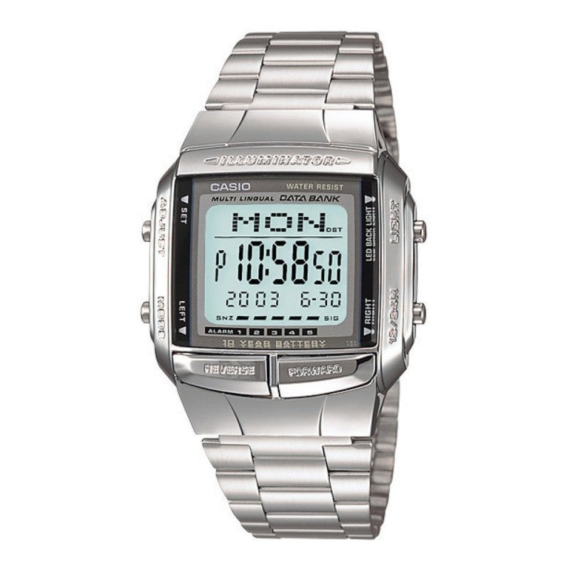 CASIO VINTAGE Mod. DATA BANK - ILLUMINATOR. TELEMENO. 10 YEAR BATTERY WATCHES