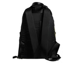 Dolce & Gabbana Black Logo Tape Polyamide School Travel Backpack Men Bag BAG4676
