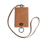 Dolce & Gabbana Dark Brown Leather Lanyard Logo Card Holder Men Wallet SMY11039