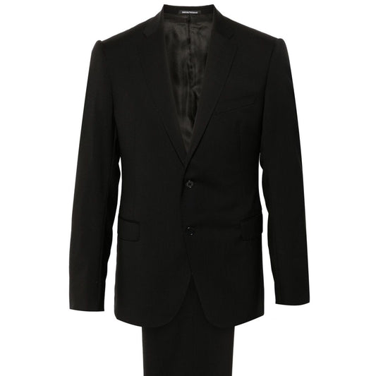Emporio Armani Suit Black Suits