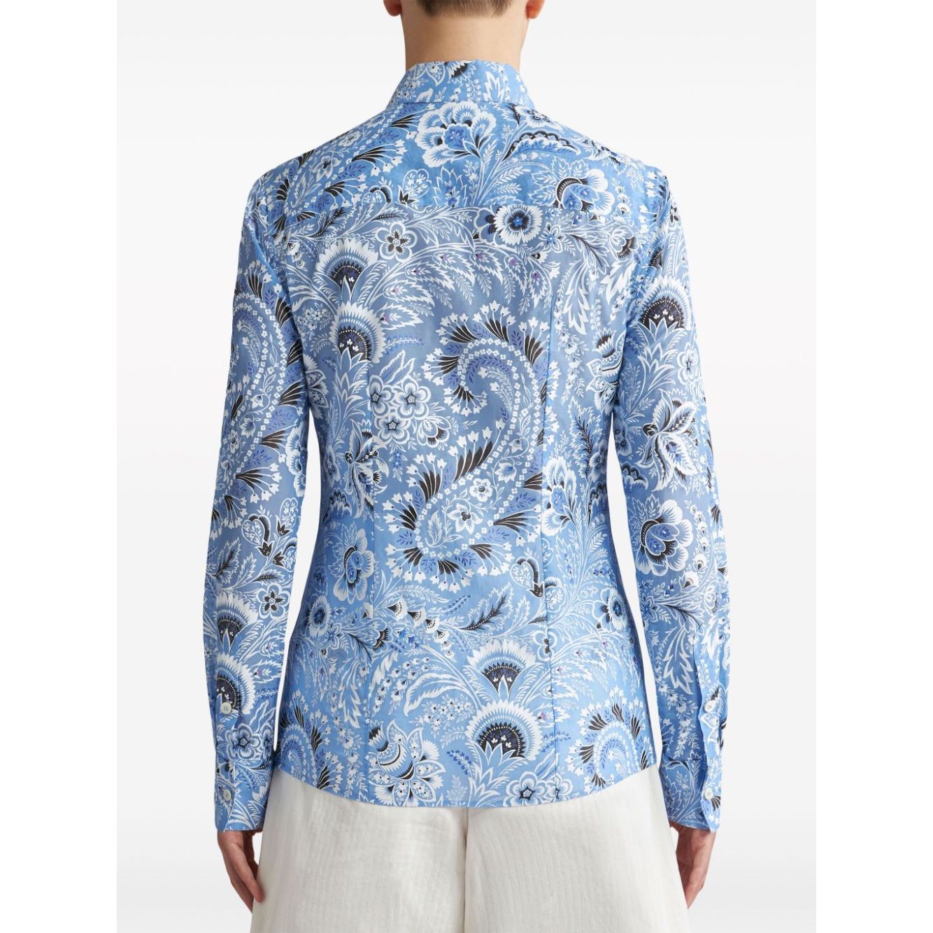 Etro Shirts Clear Blue