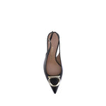 Ferragamo Gancini Slingback Pumps