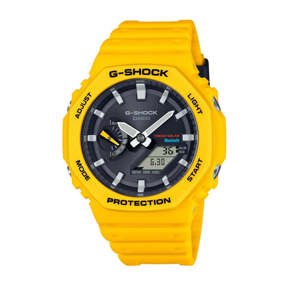 CASIO G-SHOCK Mod. NEW OAK Yellow - Tough Solar. Bluetooth WATCHES