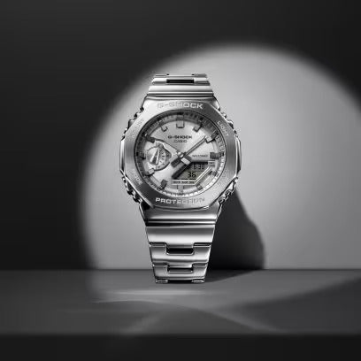 CASIO G-SHOCK Mod. OAK G-STEEL CLASSIC SILVER WATCHES