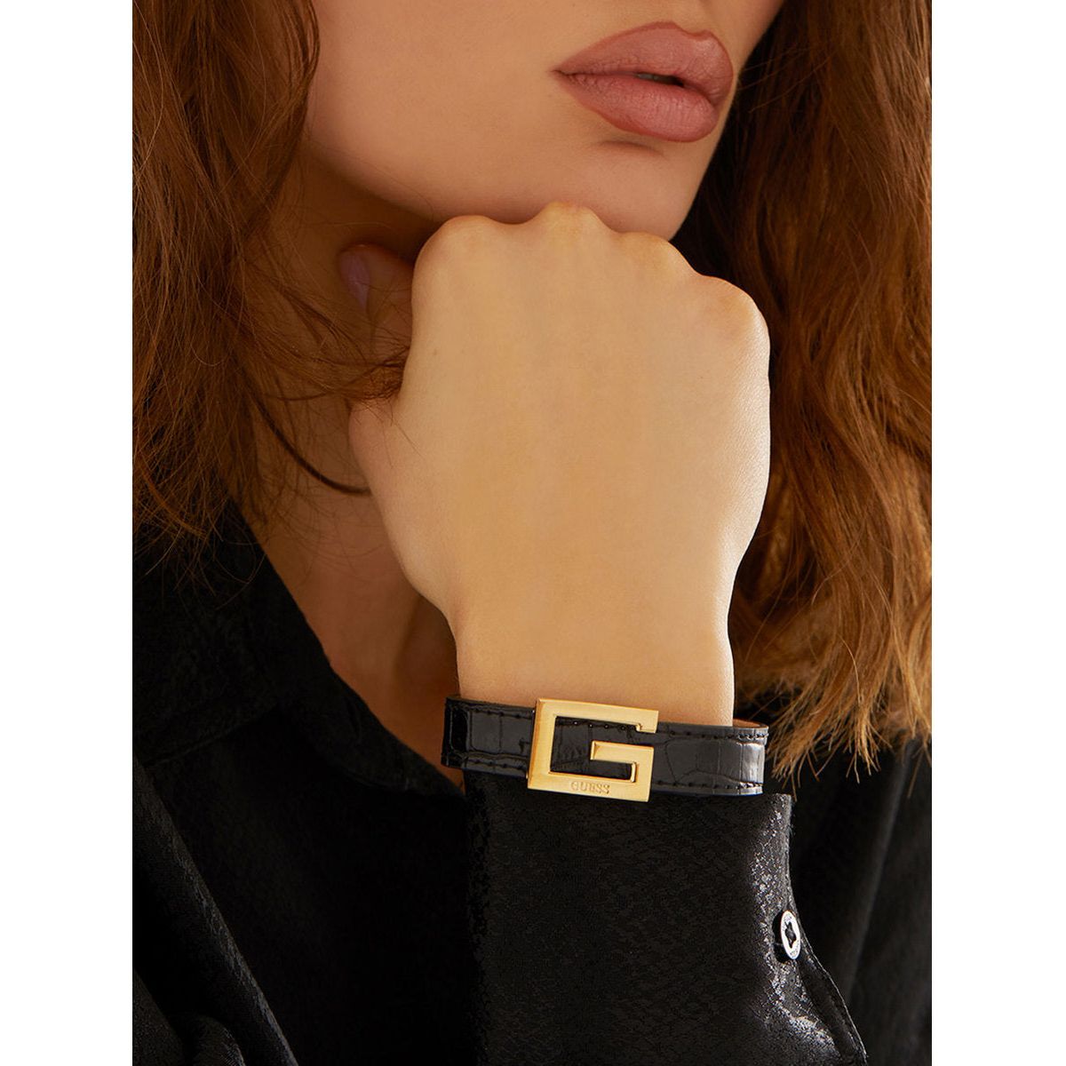 GUESS JEWELS JEWELRY Mod. JUBB01216JWYGBKT-U DESIGNER FASHION JEWELLERY