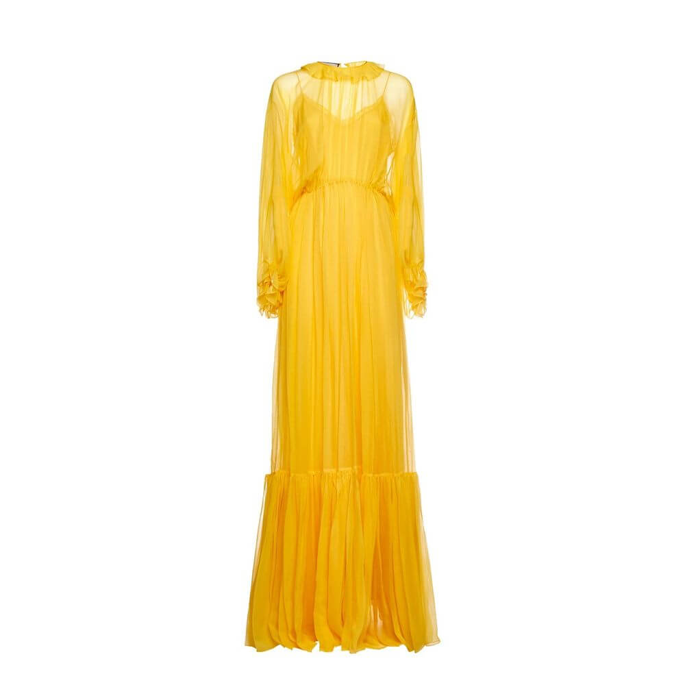 Gucci Silk Long Dress