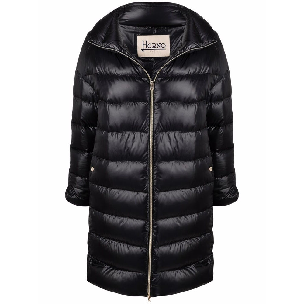 Herno Coats Black Jackets