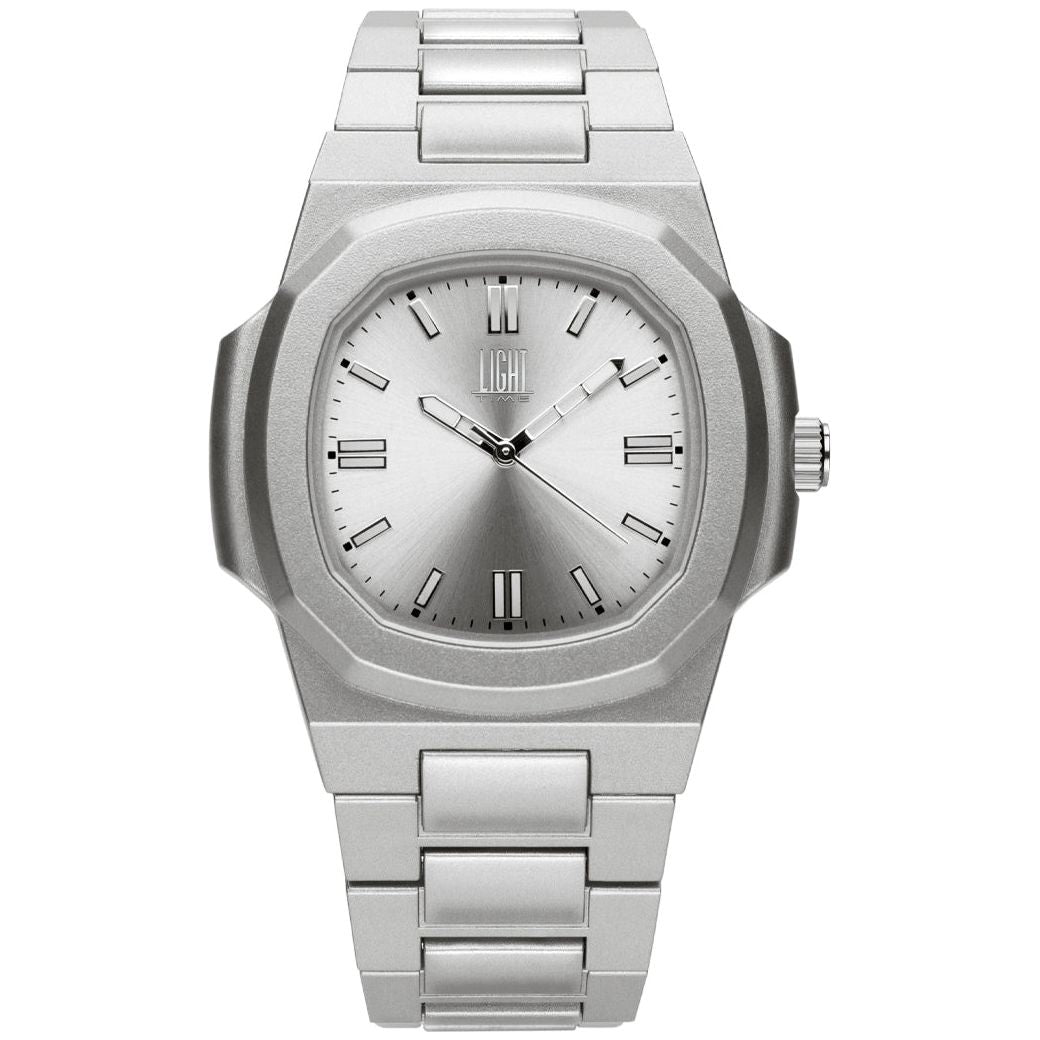 LIGHT TIME Mod. VELVET NAUTILUS - Silver WATCHES
