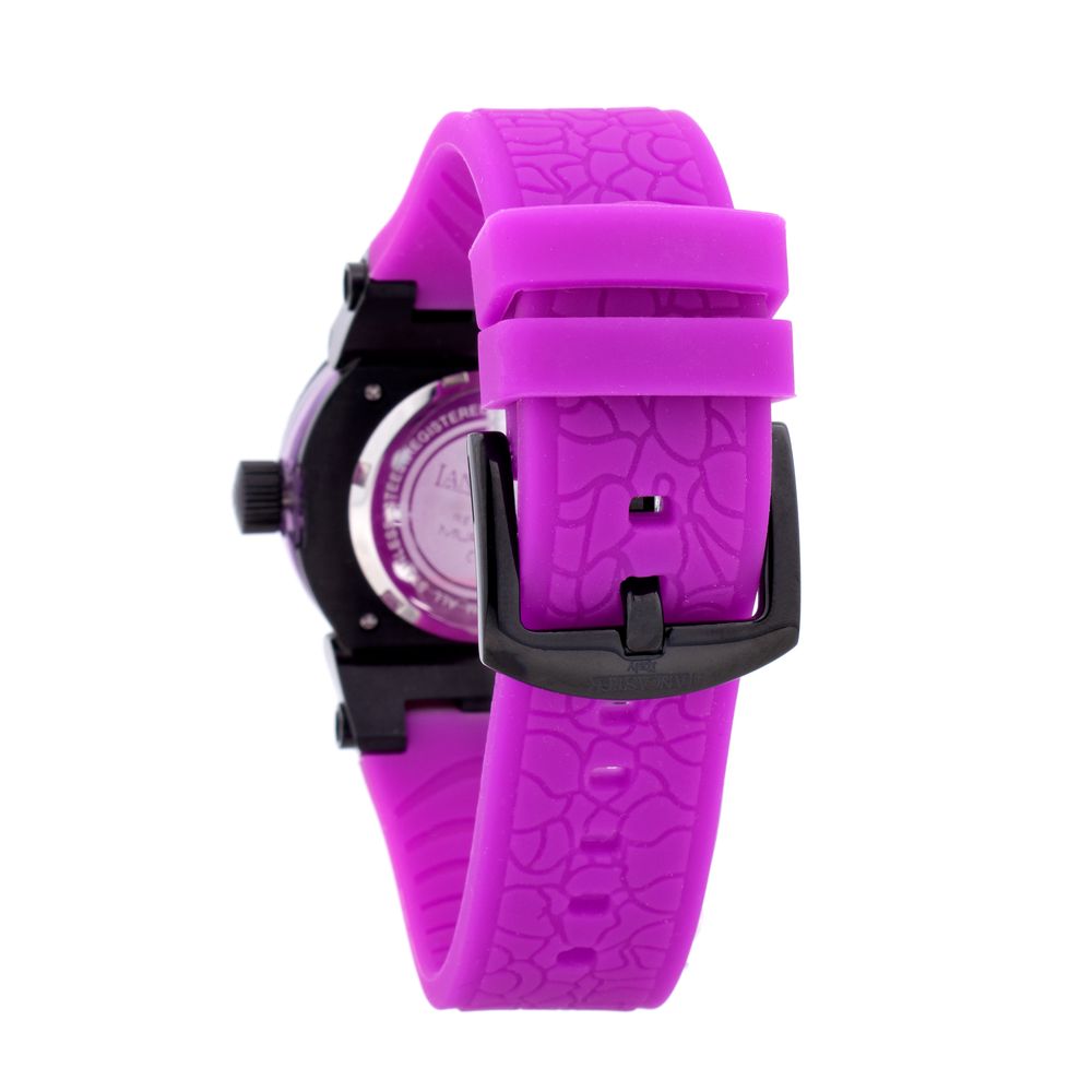 Lancaster Purple Synthetic Bracelet Watch