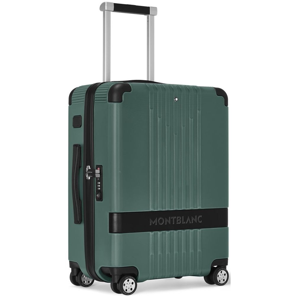 MONTBLANC LEATHER MOD. CABIN TROLLEY - 38X55X23 (37 L) FASHION ACCESSORIES