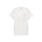 Max Mara Mango Logo Embroidered Cotton T-Shirt