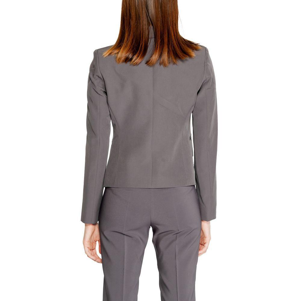 Rinascimento Gray Polyester Blazer RI-14928800138-IT44|L