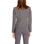 Rinascimento Gray Polyester Blazer RI-14928800138-IT44|L