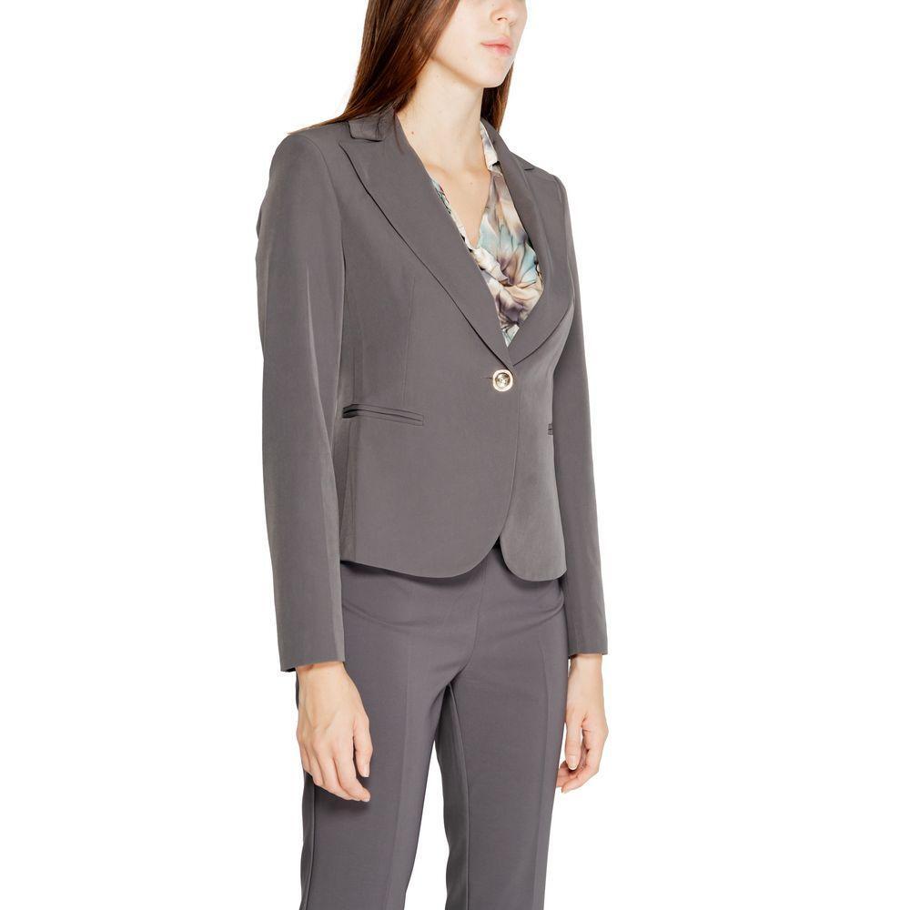 Rinascimento Gray Polyester Blazer RI-14928800138-IT44|L
