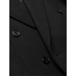 Saint Laurent Double-Breasted Wool Coat