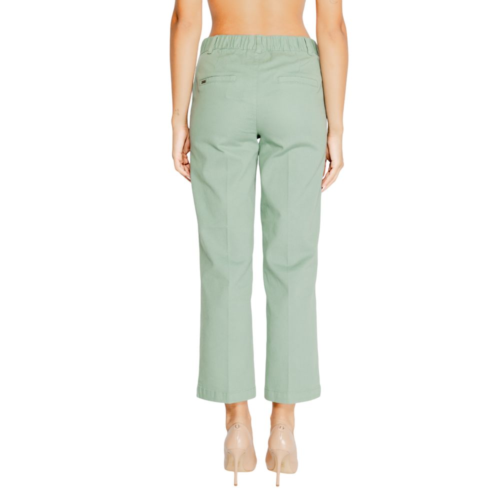 Street One Turquoise Cotton Pant