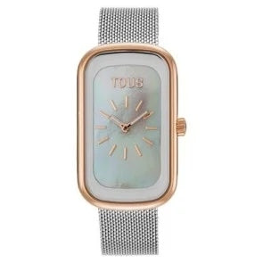 TOUS WATCHES Mod. 3000140500 with gold-tone case and mesh strap featuring elegant minimalistic design.