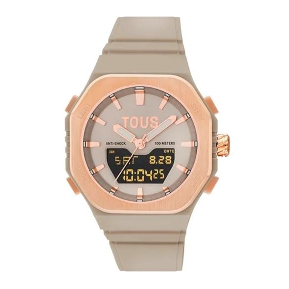 TOUS WATCHES Mod. 3000143100 with rose gold accents and digital display