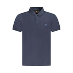 Timberland Blue Cotton Men Polo Shirt