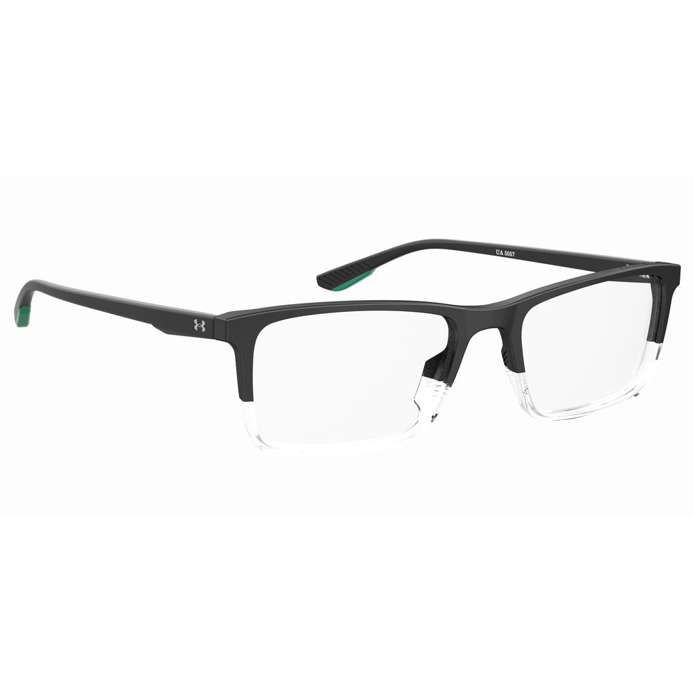 Under Armour Black Acetate Glasses (Frames) UA5057XL85WG0, measurements 60/20/150mm, stylish black acetate eyewear for men.