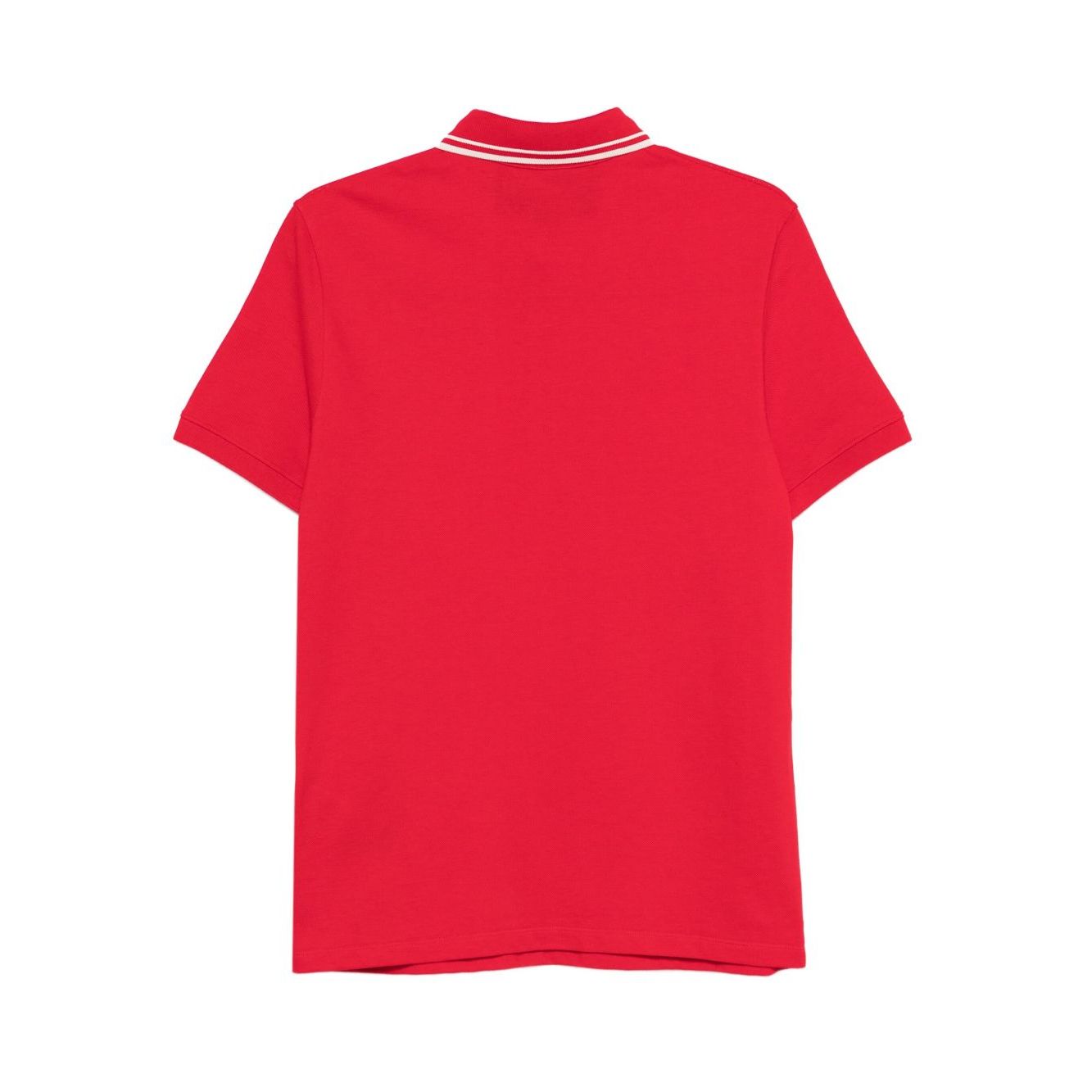 Valentino Striped-collar polo shirt Topwear