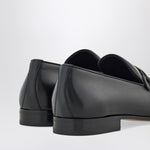 Ferragamo Black loafer with Gancini logo
