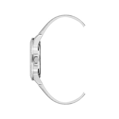 Juicy Couture Silver Plastic Dress Watch