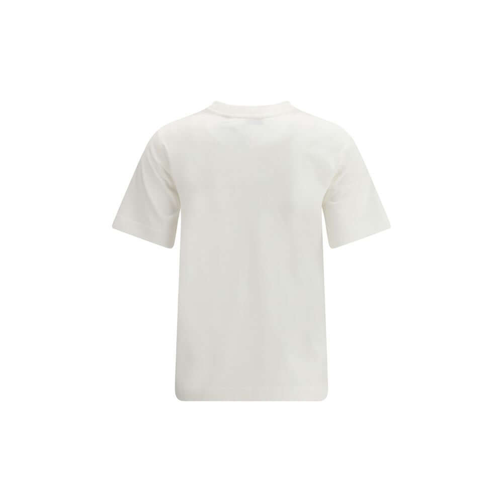 Burberry White Cotton T-Shirt
