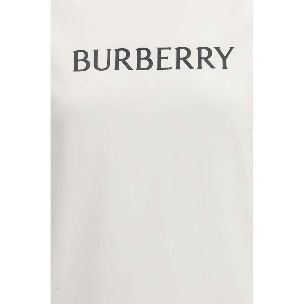 Burberry White Cotton T-Shirt