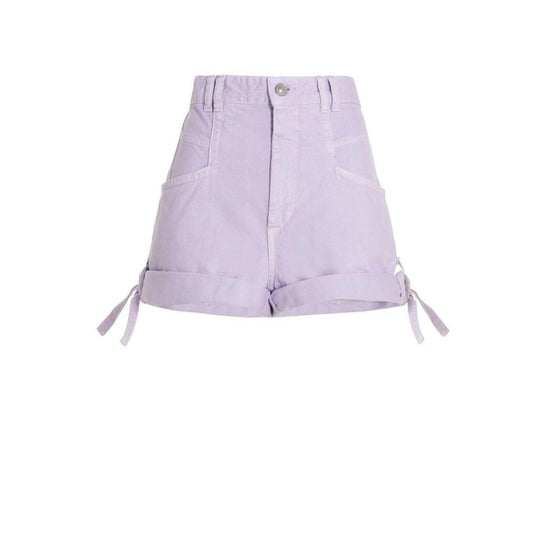 Isabel Marant Purple Cotton Shorts