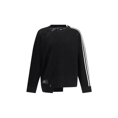 Y-3 Black Viscose Sweatshirt 1728,72470364320,Black,Clothing,L,M,Men,New with tags,Sweaters - Clothing,Sweatshirts - Sweaters - Clothing,XL,Y-3