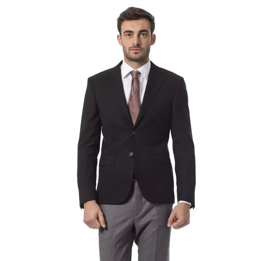 Billionaire Italian Couture Black Wool Blazer