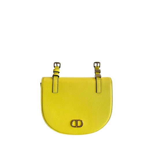Twinset Yellow PU Women Crossbody Bag