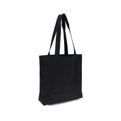 Maison Kitsuné Black Cotton Shoulder Bag