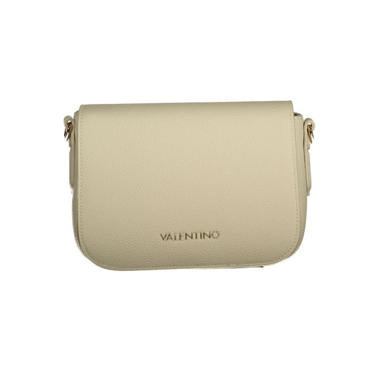 Mario Valentino Beige Polyurethane Women Bag