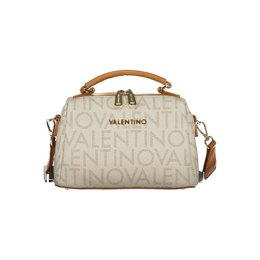 Mario Valentino Beige Polyurethane Women's Bag