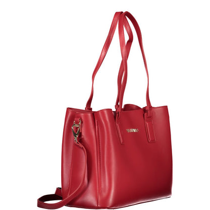 Mario Valentino Rosso Polyurethane Women's Bag