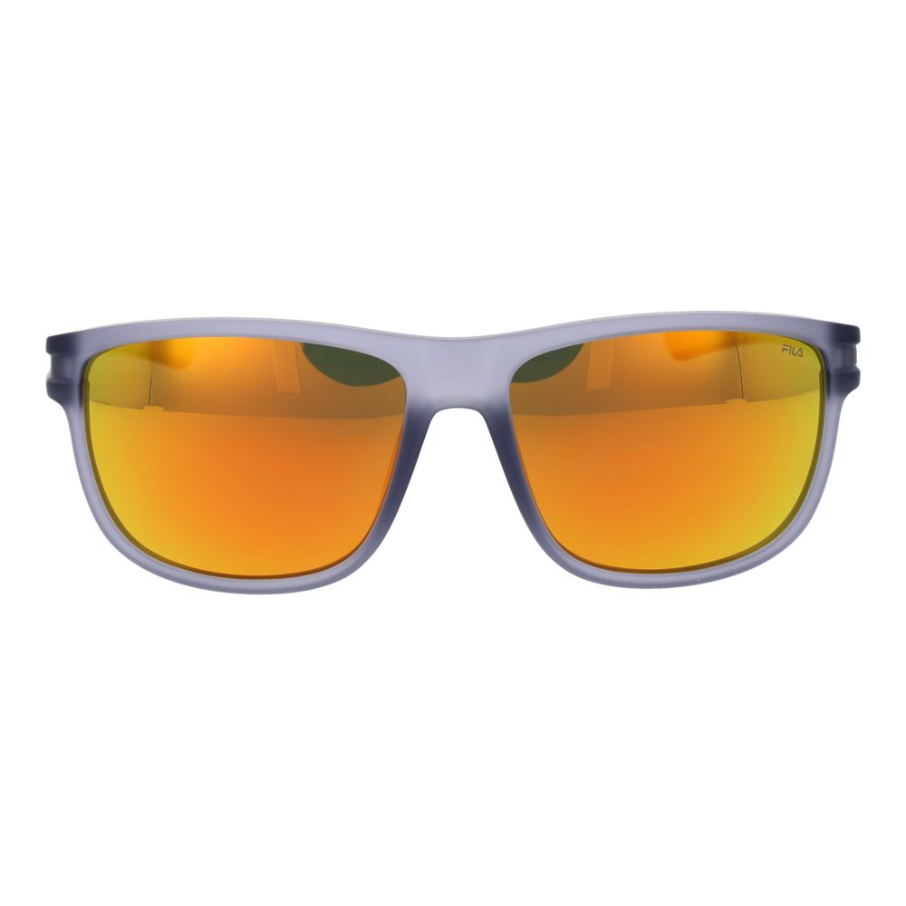 Fila Gray Plastic Sunglasses