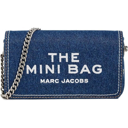 Marc Jacobs The Denim Chain Mini Bag - Dark Wash