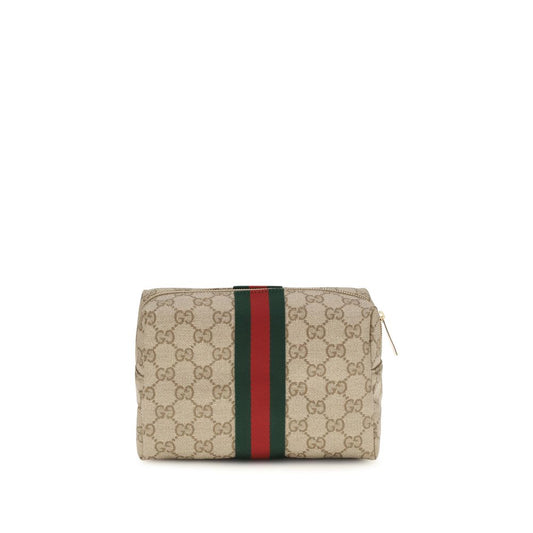 Gucci Beige Fabric Wallet