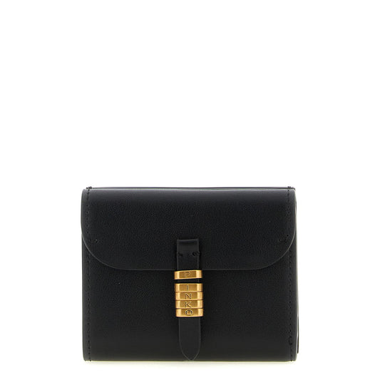 PINKO Black Cowhide Cardholder