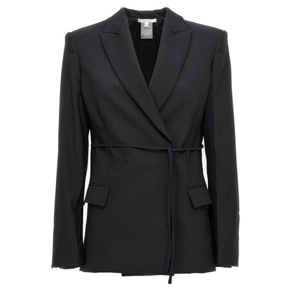 Nensi Dojaka Black Virgin Wool Blazer