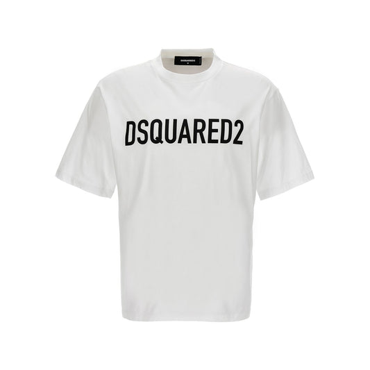 Dsquared² Bicolor Cotton T-Shirt