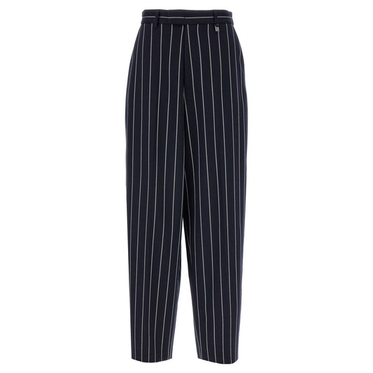 Giuseppe Di Morabito Blue Polyester Casual Pants