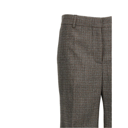 Stella McCartney Gray Wool Flared Pants