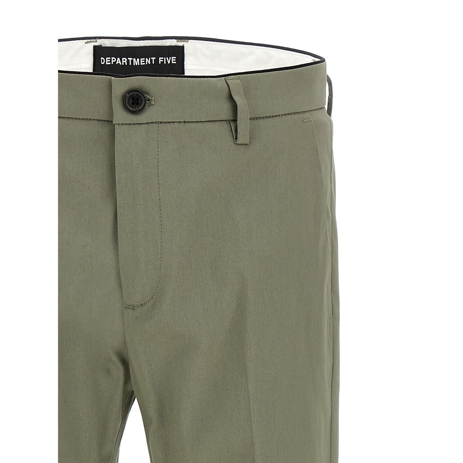 Department 5 Bicolor Cotton Cropped Pants
