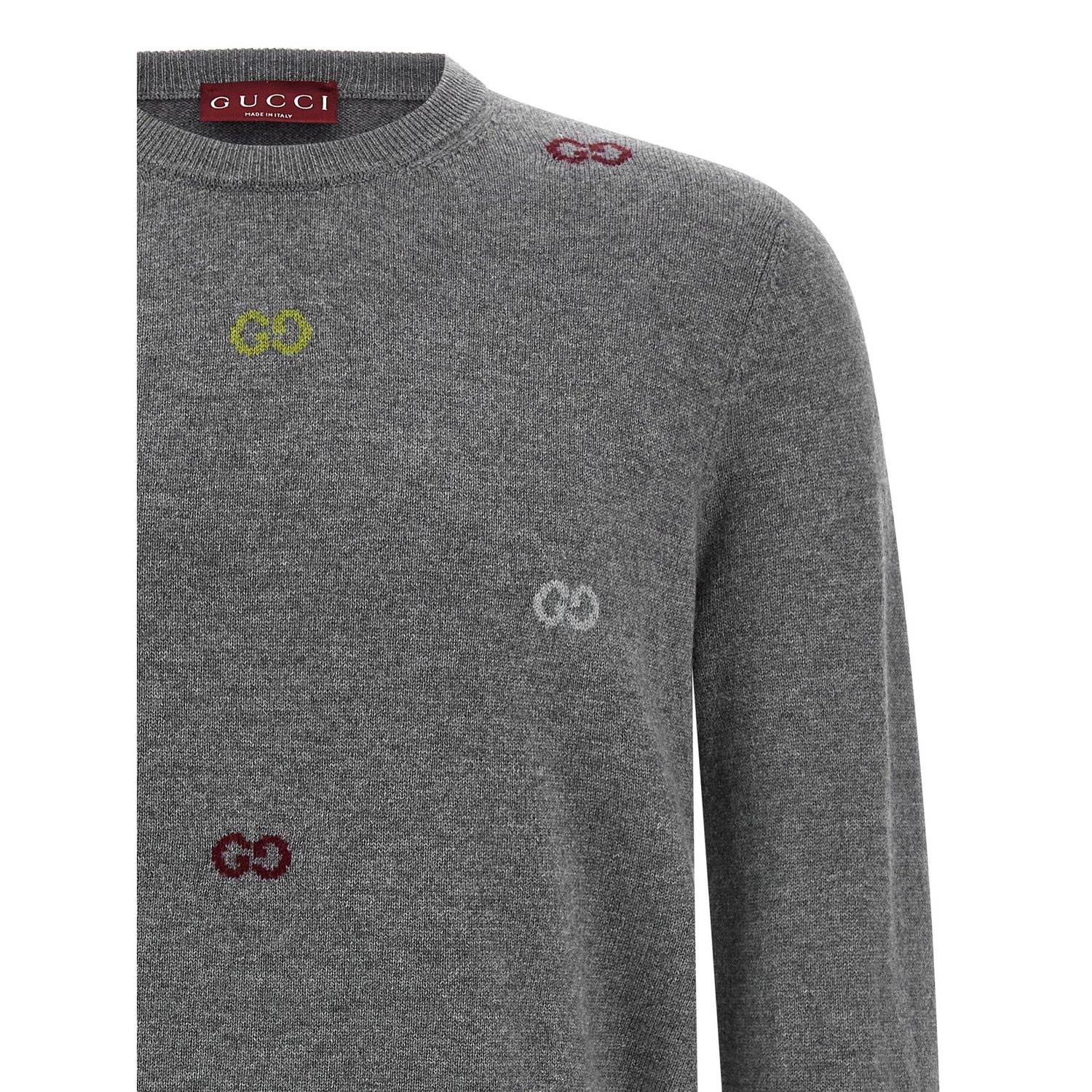 Gucci Gray Cashmere Cardigan