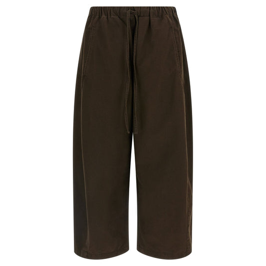 Entire Studios Brown Cotton Casual Pants